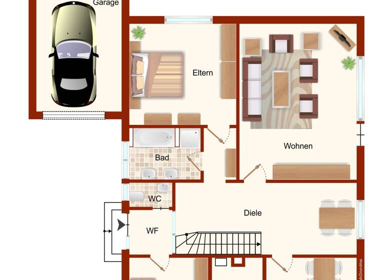 Einfamilienhaus zum Kauf 199.900 € 6 Zimmer 160 m²<br/>Wohnfläche 643 m²<br/>Grundstück Hage Hage 26524