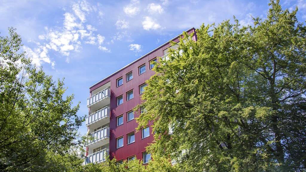 Wohnung zur Miete 479 € 2 Zimmer 63,4 m² 6. Geschoss Von-Humboldt-Straße 2 Birth Velbert 42549