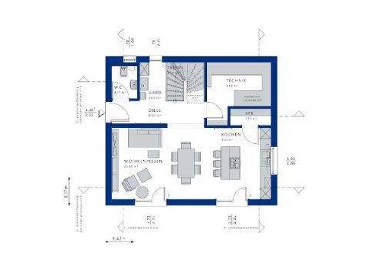 Einfamilienhaus zum Kauf 422.541 € 4 Zimmer 125 m² 540 m² Grundstück Brachstedt Petersberg 06193