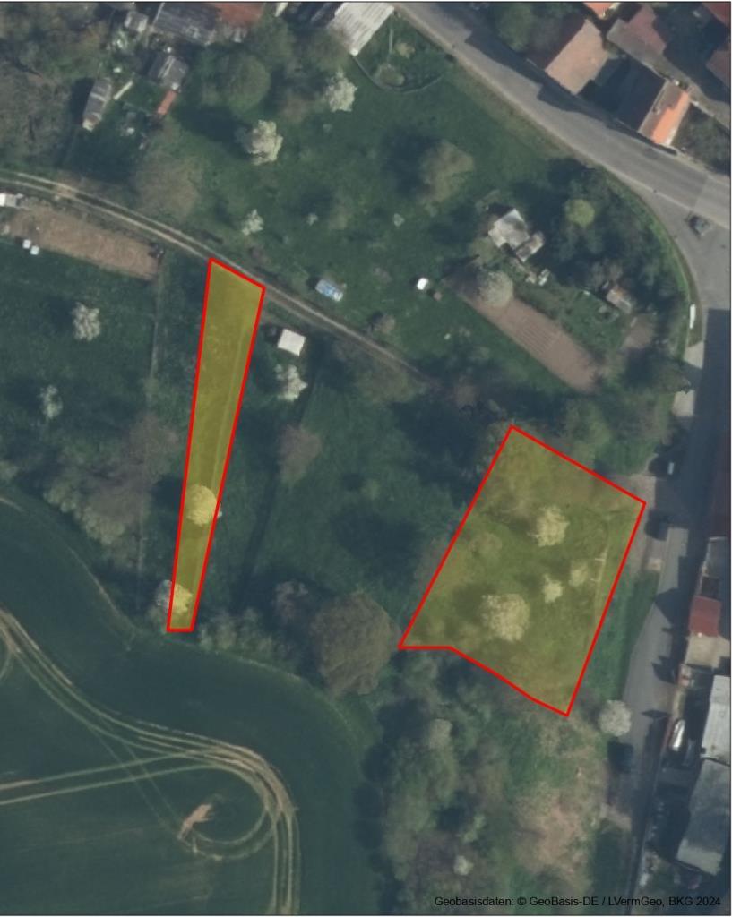 Landwirtschaftliche Fläche zum Kauf 3.000 € 1.170 m²<br/>Grundstück Bad Bibra Bad Bibra OT Altenroda 06647