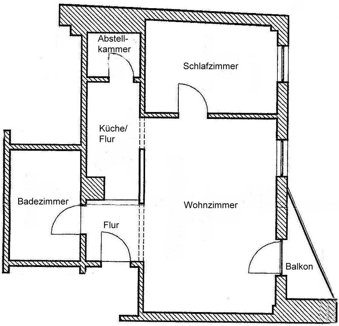 Studio zur Miete 350 € 2 Zimmer 45 m²<br/>Wohnfläche 3.<br/>Geschoss Königsteiner Straße Pirna Pirna 01796