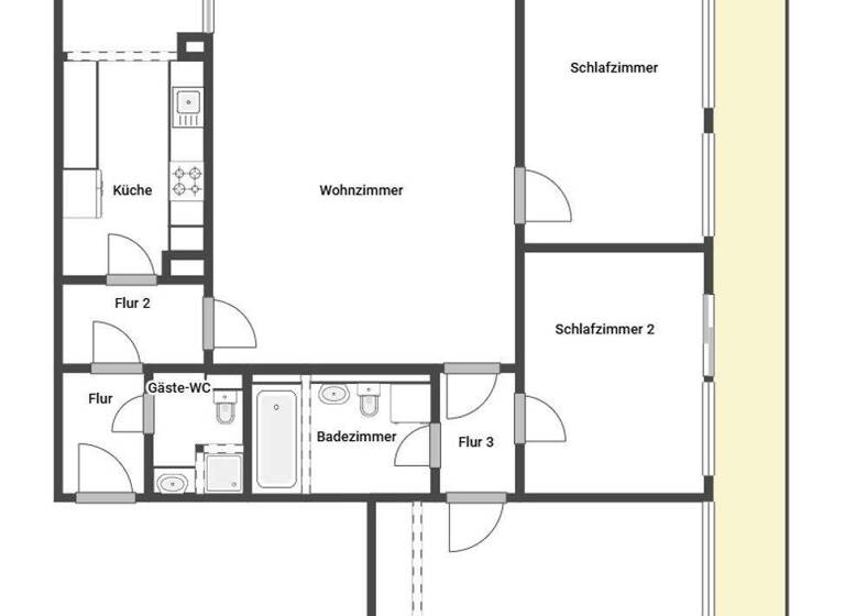 Wohnung zum Kauf 219.000 € 3 Zimmer 120 m² 3. Geschoss Winsen Winsen (Luhe) 21423