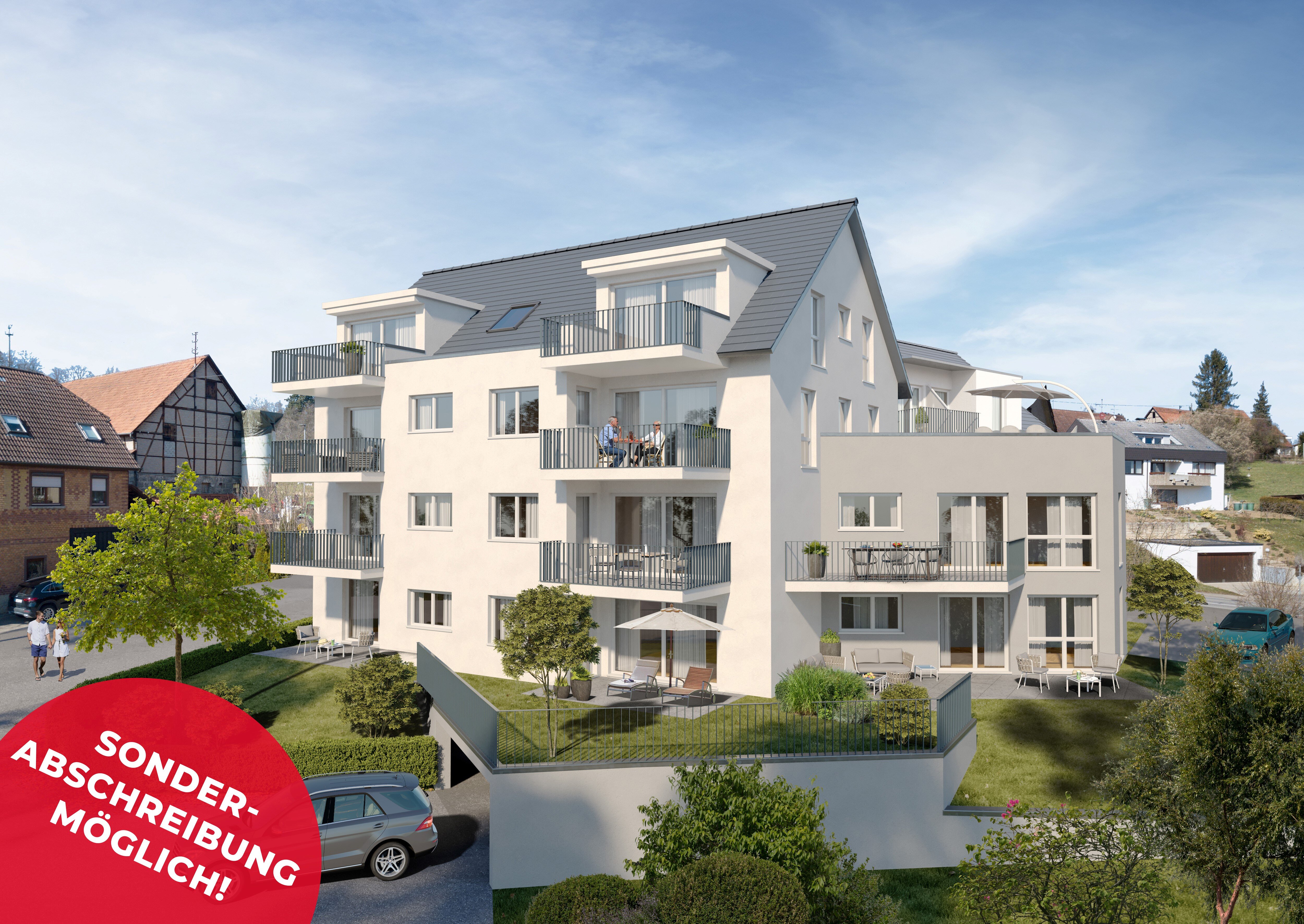 Wohnung zum Kauf provisionsfrei 350.000 € 2 Zimmer 65 m²<br/>Wohnfläche EG<br/>Geschoss ab sofort<br/>Verfügbarkeit Neckartailfingen 72666