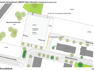 Grundstück zum Kauf provisionsfrei 490 € 3.558 m² Grundstück Salomon-Caloi-Straße Kirchheim Heidelberg 69124