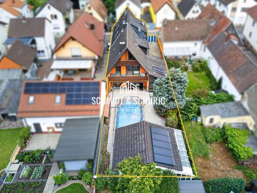 Mehrfamilienhaus zum Kauf 669.000 € 10 Zimmer 263 m² 511 m² Grundstück Weiher Ubstadt-Weiher 76698