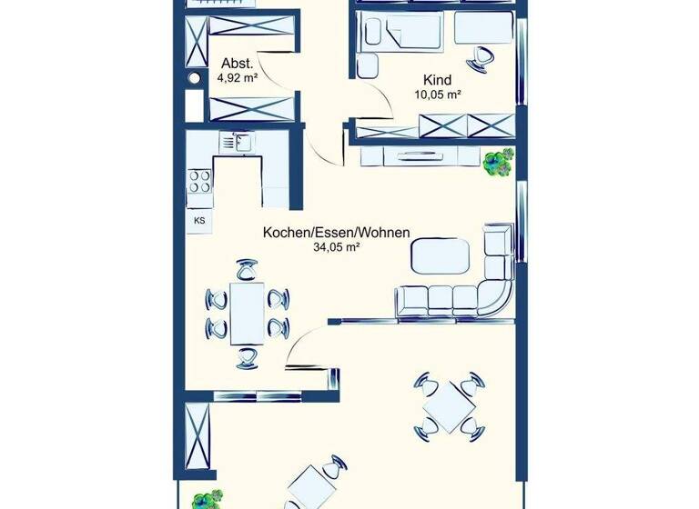 Wohnung zum Kauf 415.000 € 3 Zimmer 78,9 m² EG Bettleweg 61 Lustenau 6890