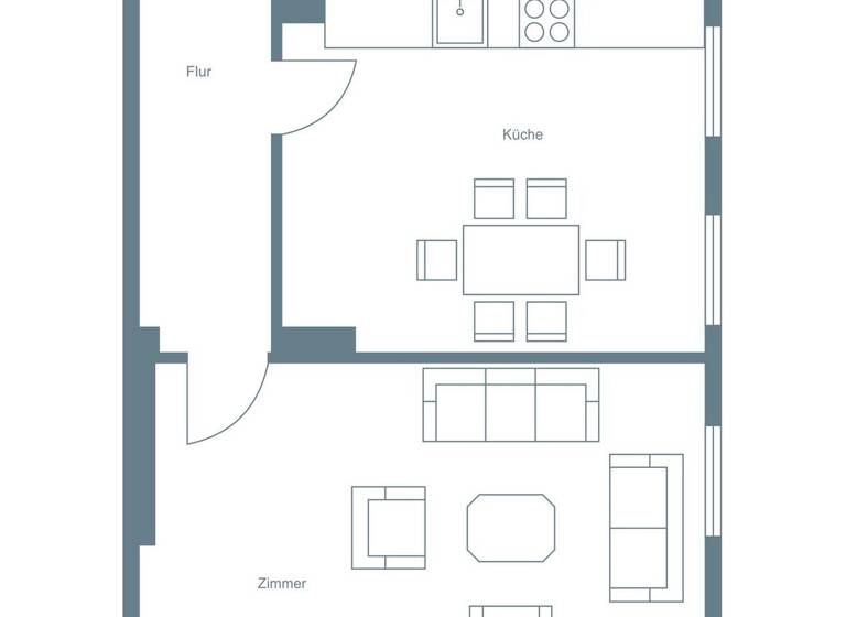 Wohnung zum Kauf 334.000 € 2 Zimmer 51,5 m² 3. Geschoss Anklamer Straße 25 Mitte Berlin 10115