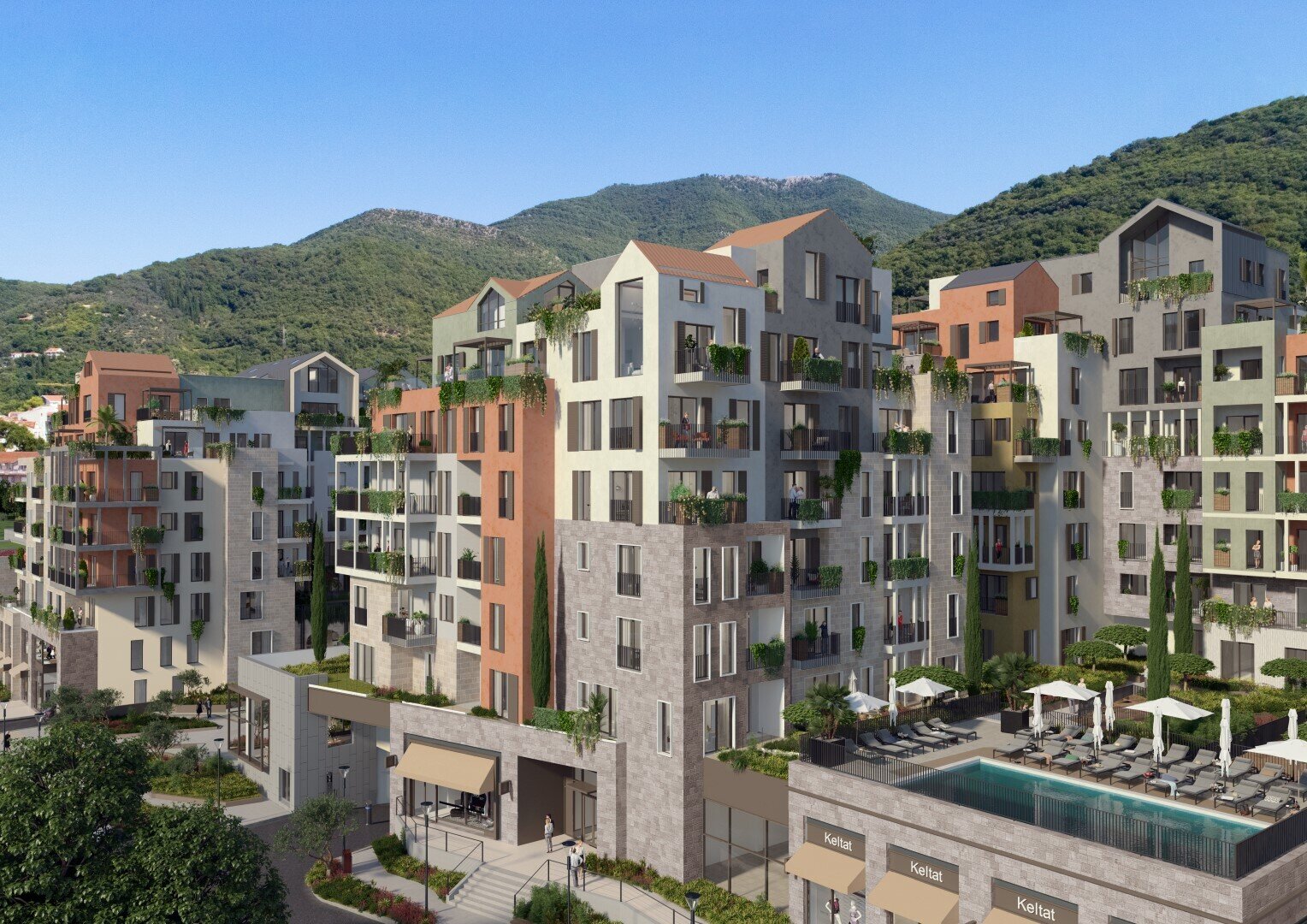 Studio zum Kauf provisionsfrei 465.000 € 1 Zimmer Tivat, Porto Montenegro 85320