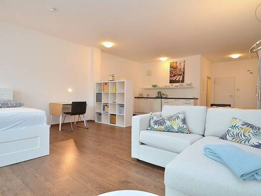 Studio zur Miete auf Zeit 1.250 € 1 Zimmer 54 m² frei ab 01.06.2026 Weststadt Ulm 89077