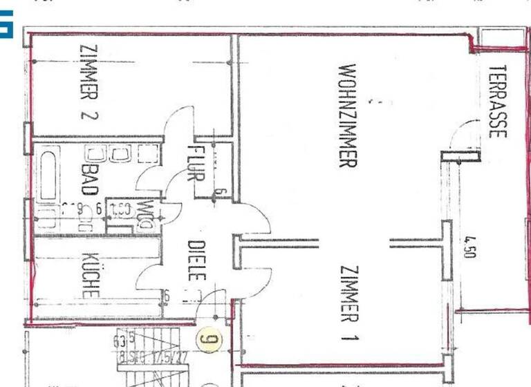 Wohnung zum Kauf 550.000 € 3 Zimmer 116 m²<br/>Wohnfläche 1.<br/>Geschoss Messelstraße 9/11 Dahlem Berlin 14195