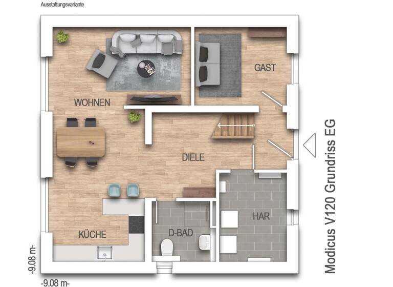 Einfamilienhaus zum Kauf 426.740 € 5 Zimmer 128 m² 650 m² Grundstück Sandesneben 23898
