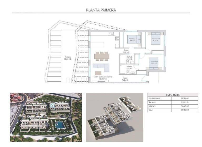 Studio zum Kauf provisionsfrei 482.000 € 4 Zimmer 96 m² Finestrat