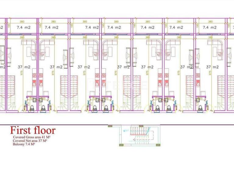 Studio zum Kauf 178.000 € 2 Zimmer 56 m² EG Gazimagusa 99640