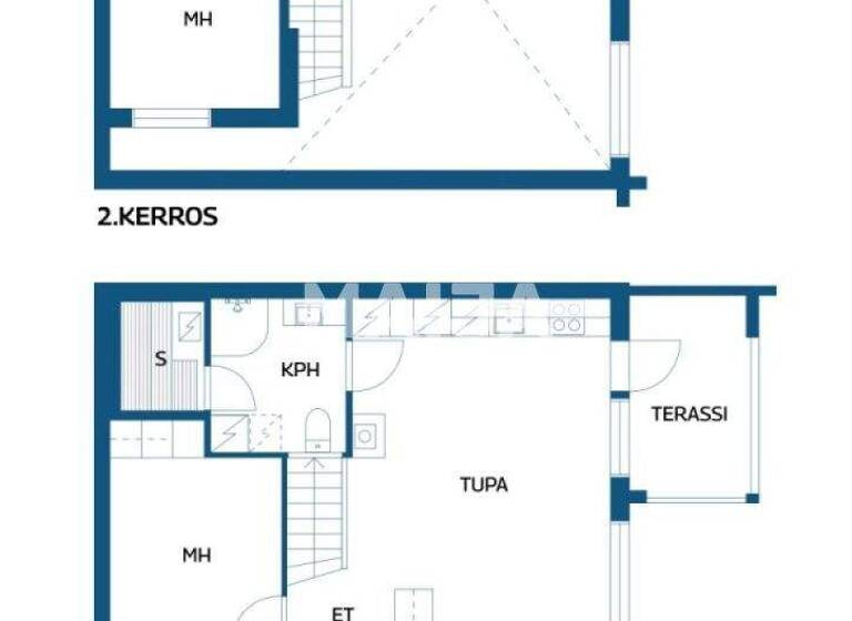 Reihenmittelhaus zum Kauf 299.000 € 3 Zimmer 57 m² 2.839 m² Grundstück Nuotinvieri 5 Kittilä 99130