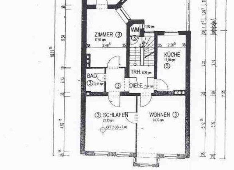 Wohnung zum Kauf 289.000 € 4 Zimmer 103 m² Talstraße 53 Alt-Saarbrücken Saarbrücken / Sankt Johann 66119