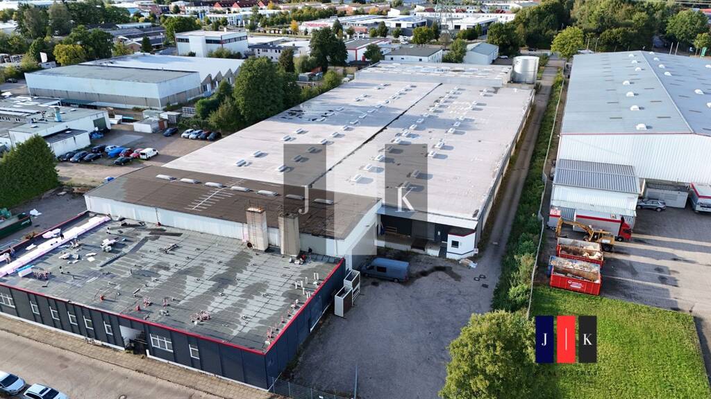 Lagerhalle zur Miete 7 € 3.000 m² Lagerfläche teilbar ab 1.000 m² Wentorf bei Hamburg 21465