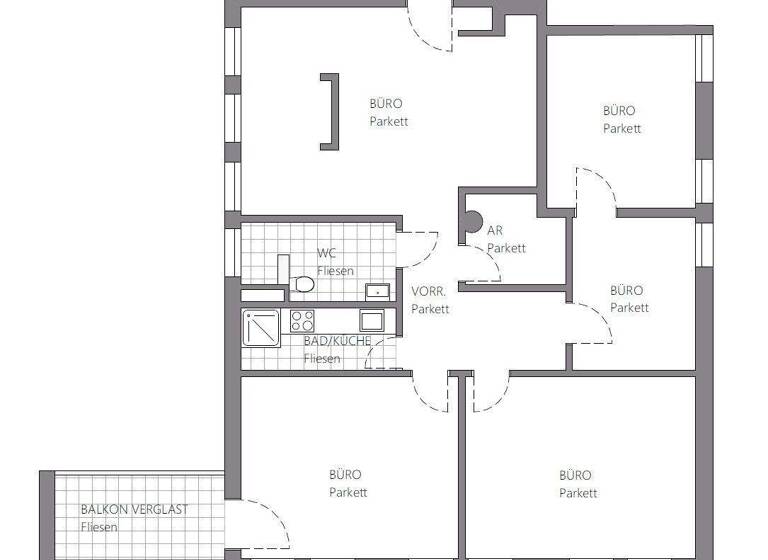 Praxis zur Miete 1.249 € Bahnhofstraße 10 Bregenz 6900