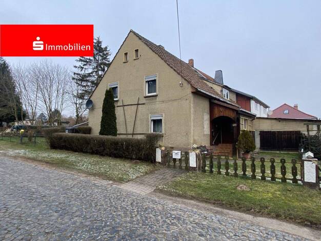 Doppelhaushälfte zum Kauf provisionsfrei 39.500 € 5 Zimmer 120 m² 555 m² Grundstück Oldisleben An der Schmücke 06577