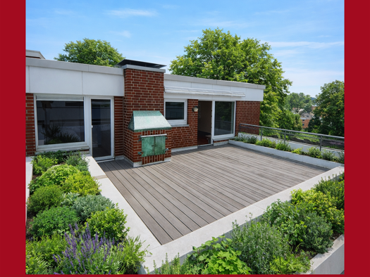 Terrassenwohnung zum Kauf 519.000 € 4 Zimmer 120 m² Geschoss 3/3 frei ab sofort Lichtenauerweg 13 Eißendorf Hamburg 21075