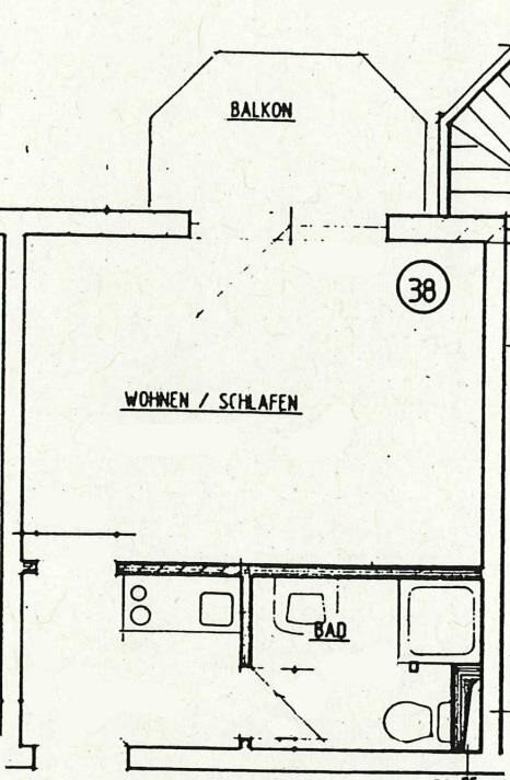 Wohnung zum Kauf 69.000 € 1 Zimmer 28,6 m²<br/>Wohnfläche 2.<br/>Geschoss Danziger Straße 9 Hausen Pohlheim 35415