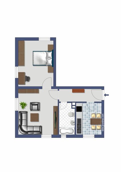 Wohnung zur Miete 397 € 2 Zimmer 43,3 m²<br/>Wohnfläche 05.02.2025<br/>Verfügbarkeit Scheffelstr. 2 Mergelstetten Heidenheim 89522