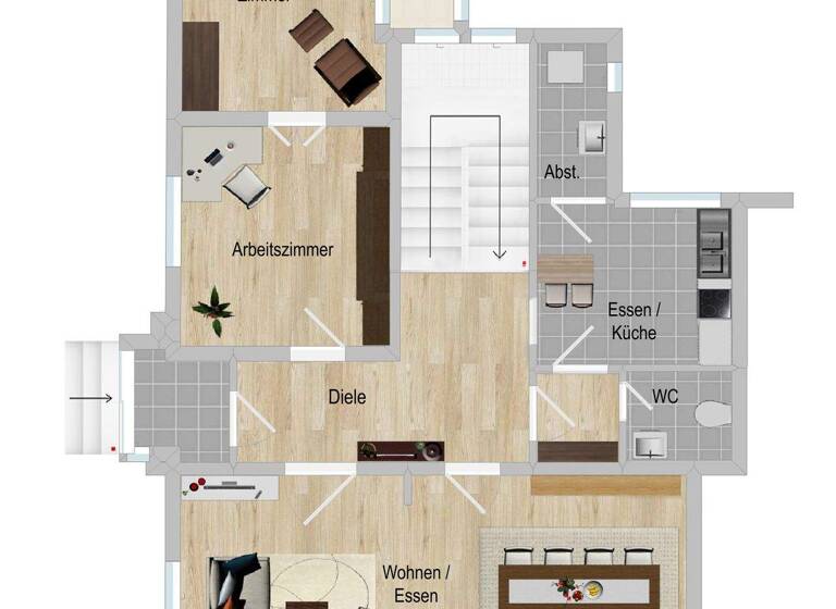 Villa zum Kauf 599.000 € 10 Zimmer 283 m² 557 m² Grundstück frei ab sofort Königstr. 77 Alt-Homberg Duisburg 47198