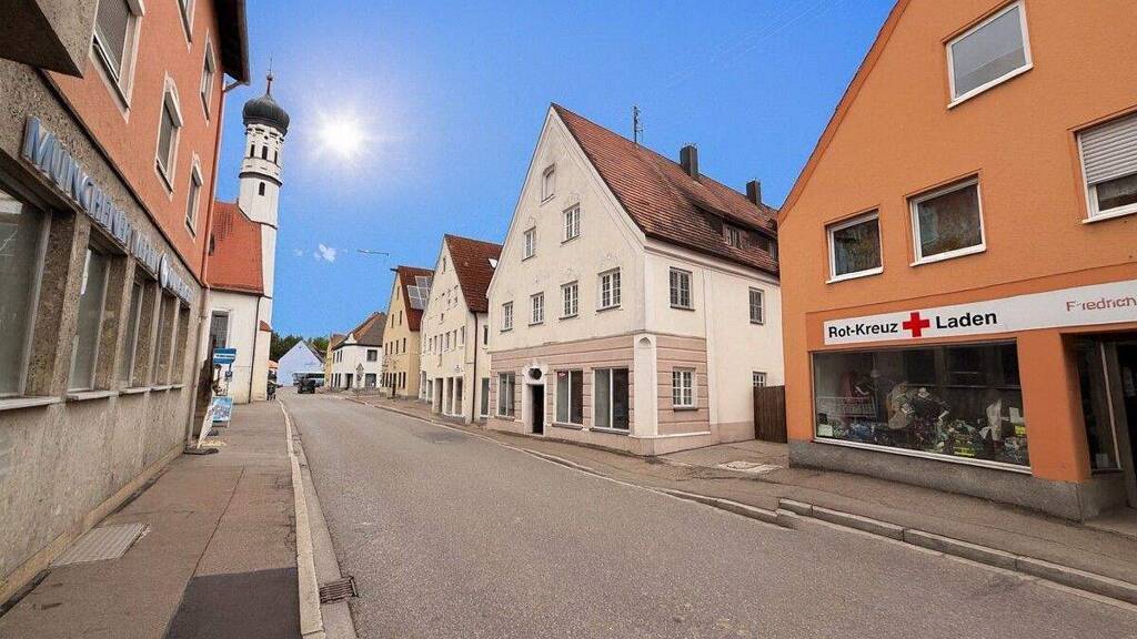 Haus zum Kauf 890.000 € 13 Zimmer 400 m² 850 m² Grundstück Friedrich von Teck Str. 8 Höchstädt Höchstädt an der Donau 89420