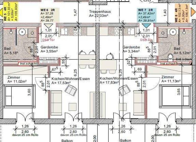 Wohnung zum Kauf 195.000 € 2 Zimmer 39,8 m² 1. Geschoss Alach Erfurt 99090