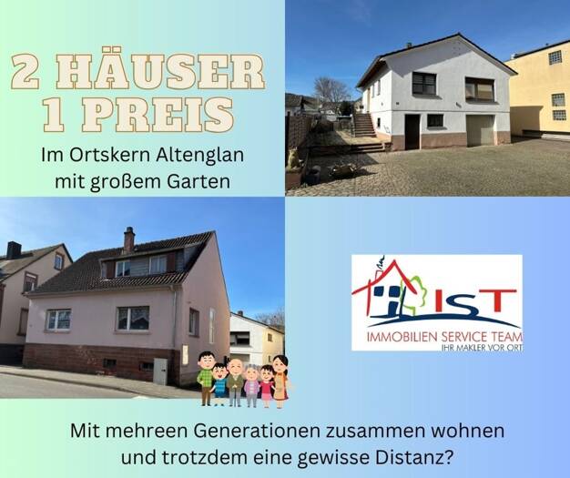 Einfamilienhaus zum Kauf provisionsfrei 240.000 € 9 Zimmer 215 m² 877 m² Grundstück Altenglan Altenglan 66885