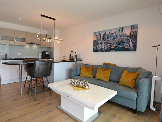 Wohnung zur Miete Wohnen auf Zeit 1.570 € 2 Zimmer 55 m² frei ab 01.01.2026 Friedlingen Weil am Rhein - Friedlingen 79576