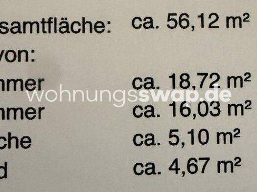 Studio zur Miete Tauschwohnung 380 € 2 Zimmer 54 m² 1. Geschoss Neu-Hohenschönhausen Berlin 13059