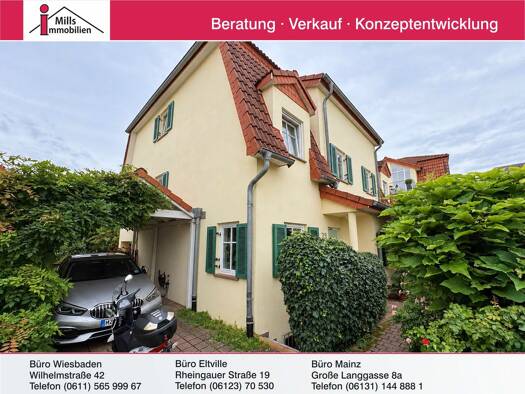 Doppelhaushälfte zum Kauf 668.000 € 4 Zimmer 145 m² 200 m² Grundstück Bodenheim 55294
