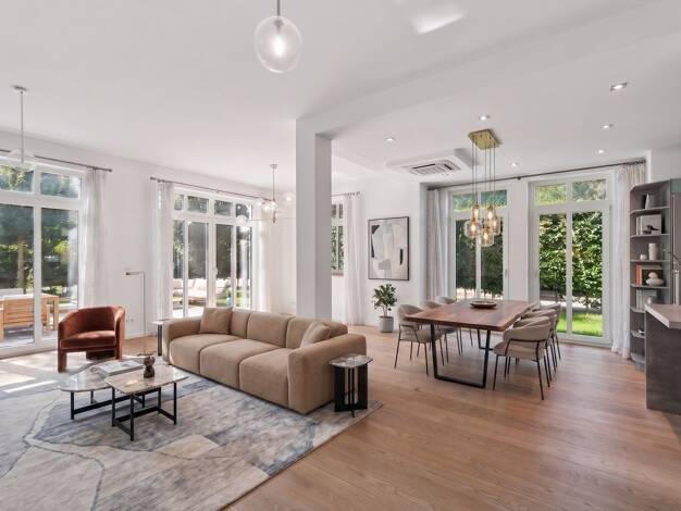 Doppelhaushälfte zur Miete 6.800 € 5 Zimmer 275 m² 456 m² Grundstück frei ab sofort Grünwald 82031
