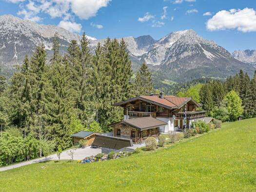 Villa zum Kauf 7 Zimmer 324 m² 1.470 m² Grundstück Scheffau am Wilden Kaiser 6351