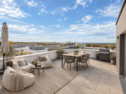 Wohnung zur Miete 1.070 € 2 Zimmer 59,3 m² 3. Geschoss frei ab sofort Seeweg 27 Dornstadt Dornstadt 89160