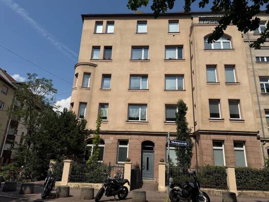 Wohnung zur Miete 1.400 € 4 Zimmer 122 m² frei ab sofort Nibelungenstraße 15 Gleißhammer Nürnberg 90461