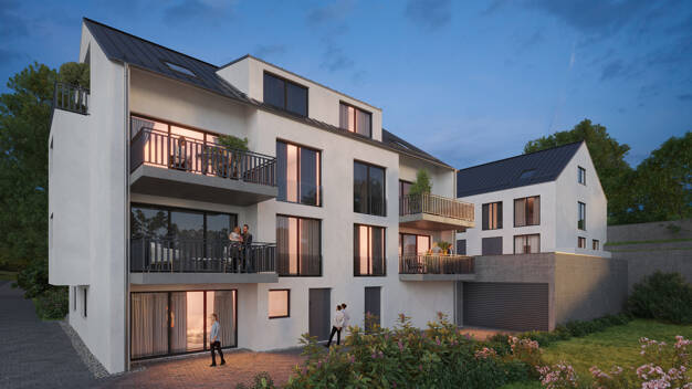 Wohnung zum Kauf - Neubau 282.000 € 2 Zimmer 59,9 m² Souterrain Kirchhausen - Südost Heilbronn / Kirchhausen 74078