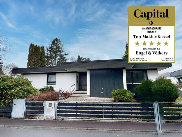 Bungalow zum Kauf 720.000 € 7 Zimmer 210 m² 1.207 m² Grundstück Kirchditmold Kassel 34130