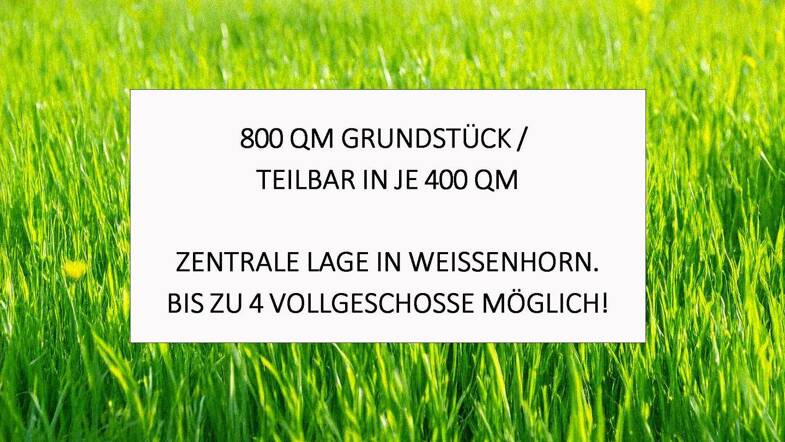 Grundstück zum Kauf provisionsfrei 585.000 € 800 m² Grundstück Weißenhorn Weißenhorn 89264