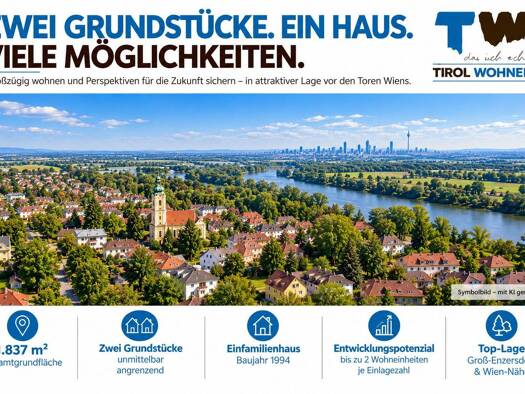 Grundstück zum Kauf 1.440.000 € 1.837 m² Grundstück Groß-Enzersdorf 2301