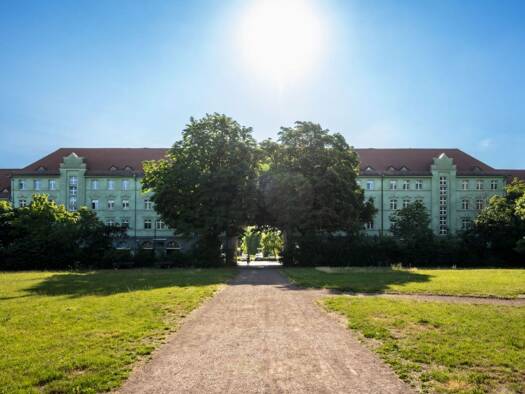 Wohnung zur Miete 382 € 2 Zimmer 53 m² EG Turmstraße 103 Lutherplatz Süd 06110