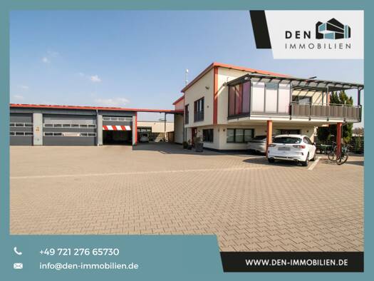 Lagerhalle zum Kauf 1.749.000 € 594,8 m² Lagerfläche Wiesental Waghäusel 68753