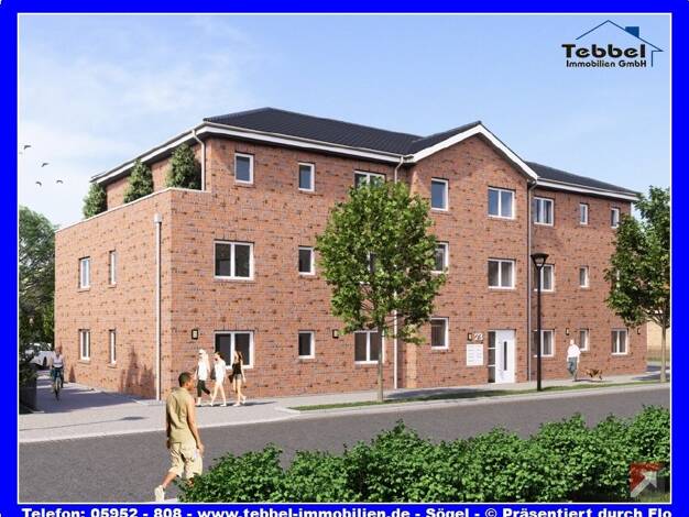 Wohnung zum Kauf - Erstbezug provisionsfrei 277.900 € 3 Zimmer 76,4 m² Sögel 49751