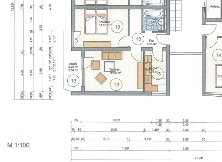 Wohnung zum Kauf provisionsfrei 169.500 € 2 Zimmer 50 m² Auf dem Bühl Bühl Kempten (Allgäu) 87437