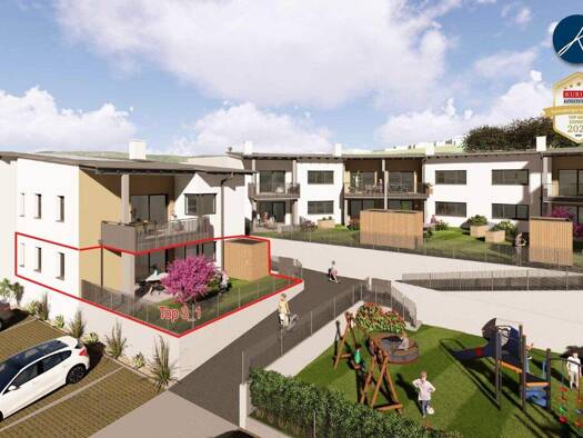 Wohnung zur Miete - Erstbezug 986 € 3 Zimmer 79,2 m² EG Langenloiser Straße 15 Lengenfeld 3552