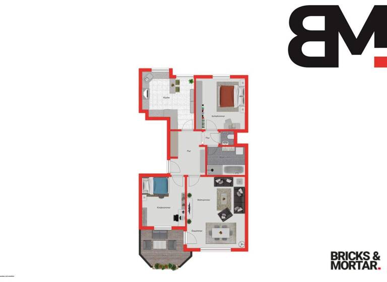 Wohnung zum Kauf 380.000 € 3 Zimmer 89 m² 3. Geschoss Königsbrunn 86343