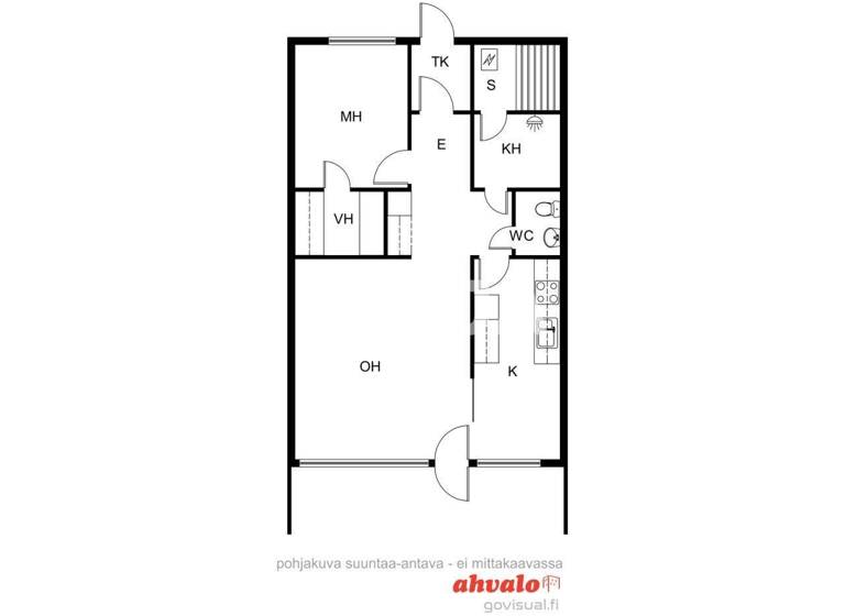 Reihenmittelhaus zum Kauf 14.000 € 2 Zimmer 71 m² Ylätie 41 Ilomantsi 82900