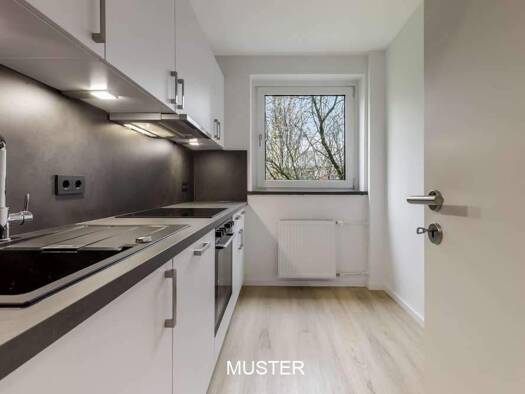 Wohnung zur Miete 1.192 € 3 Zimmer 65 m² 3. Geschoss Gleiwitzer Bogen 13 Jenfeld Hamburg 22043