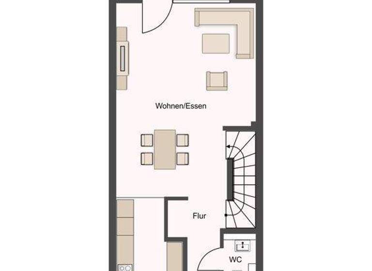 Reihenendhaus zur Miete 1.600 € 4 Zimmer 130 m² 385 m² Grundstück frei ab 01.03.2026 Hannah-Arendt-Str. 106 Tweelbäke Oldenburg 26135