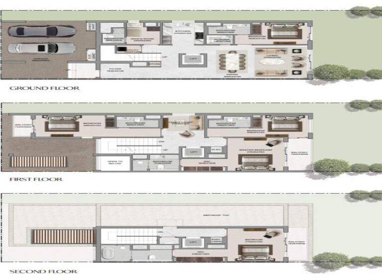 Villa zum Kauf - Erstbezug provisionsfrei 1.660.474 € 6 Zimmer 381,5 m² 298 m² Grundstück Dubai